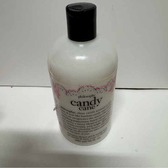 Philosophy Candy Cane Shampoo Shower Gel & Bubble Bath 16 OZ - Picture 1 of 3